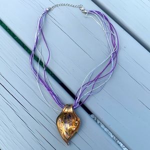 Beautifully Unique Necklace with Pendent, NWOT, never worn